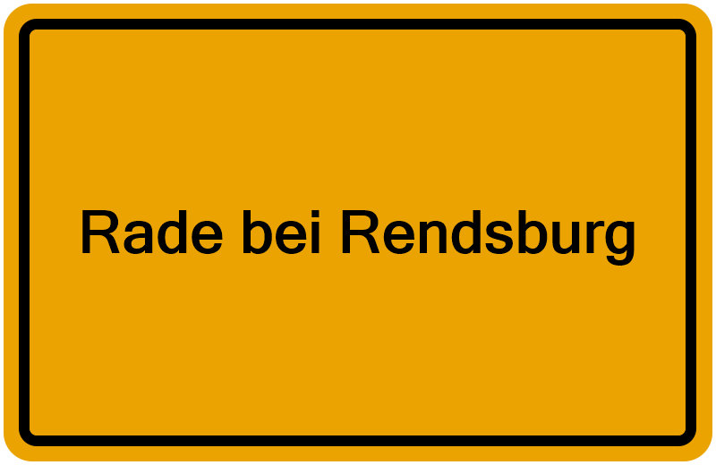 Handelsregisterauszug Rade bei Rendsburg